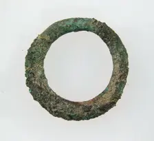 Plain Ring, Frankish, 7th century. Creator: Unknown