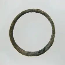 Plain Ring, Frankish, 7th century. Creator: Unknown