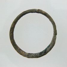 Plain Ring, Frankish, 7th century. Creator: Unknown