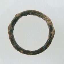 Plain Ring, Frankish, 7th century. Creator: Unknown
