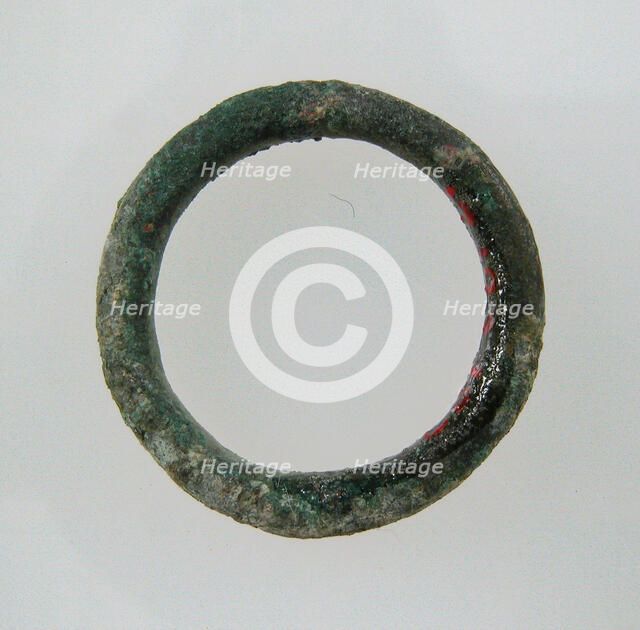 Plain Ring, Frankish, 7th century. Creator: Unknown.