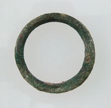 Plain Ring, Frankish, 7th century. Creator: Unknown