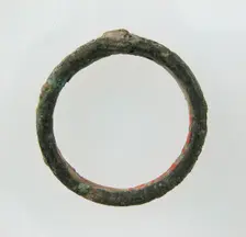 Plain Ring, Frankish, 7th century. Creator: Unknown