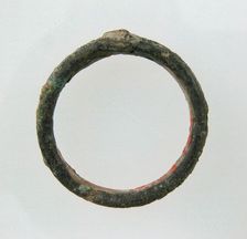 Plain Ring, Frankish, 7th century. Creator: Unknown