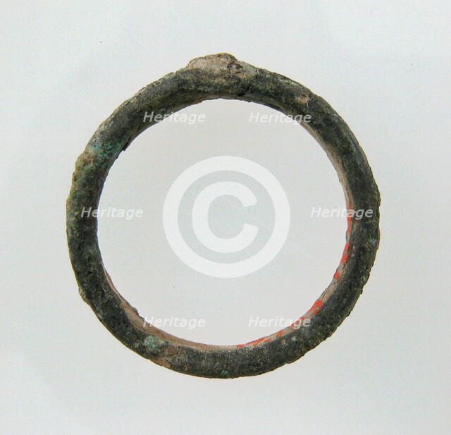 Plain Ring, Frankish, 7th century. Creator: Unknown.