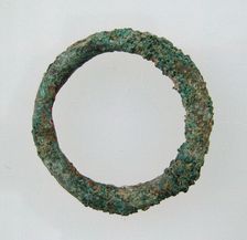 Plain Ring, Frankish, 7th century. Creator: Unknown