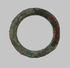 Plain Ring, Frankish, 7th century. Creator: Unknown