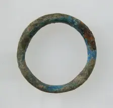 Plain Ring, Frankish, 7th century. Creator: Unknown