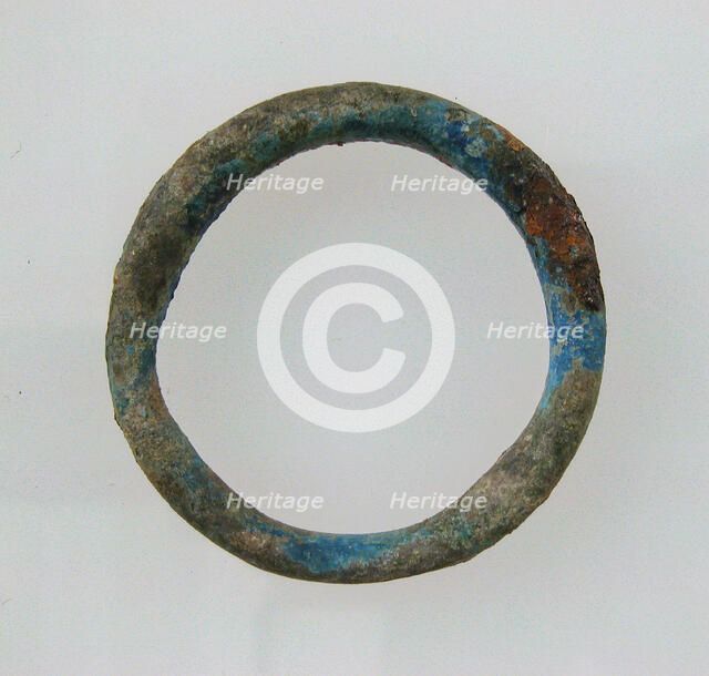 Plain Ring, Frankish, 7th century. Creator: Unknown.