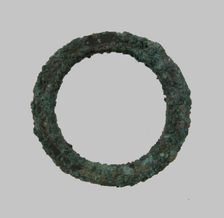 Plain Ring, Frankish, end of 6th or beginning of 7th century. Creator: Unknown