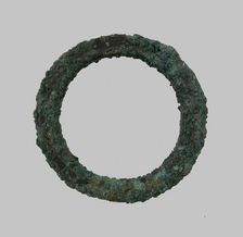 Plain Ring, Frankish, end of 6th or beginning of 7th century. Creator: Unknown