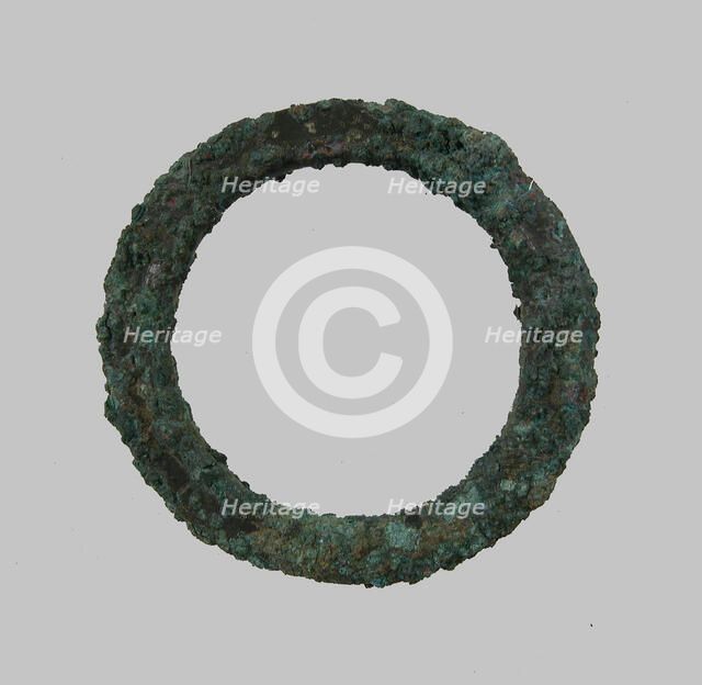 Plain Ring, Frankish, end of 6th or beginning of 7th century. Creator: Unknown.