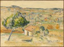 Plaine provençale (Plain in the Provence), 1883-1885. Creator: Cézanne, Paul (1839-1906)