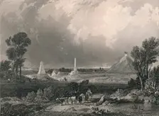Plains of Waterloo mid 19th century. Creator: Robert Brandard