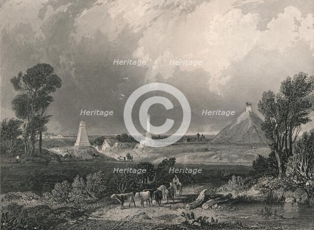 'Plains of Waterloo', mid 19th century.  Creator: Robert Brandard.