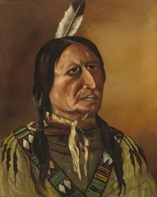 Plains Indian, fourth quarter 19th century. Creator: J.W. Bradshaw