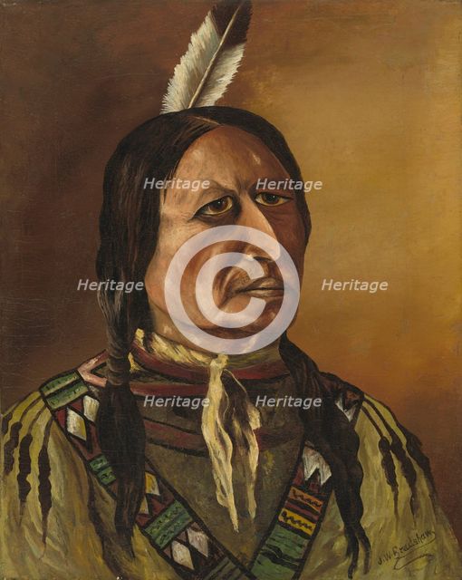 Plains Indian, fourth quarter 19th century. Creator: J.W. Bradshaw.