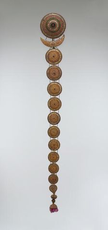 Plait Ornament (Jadanagam), India, 18th-19th century. Creator: Unknown