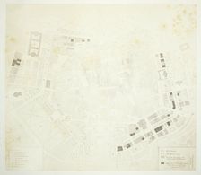 Plan der innern Stadt Wien mit dem Gebiete der Stadt-Erweiterung, 1860s. Creator: Unknown