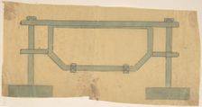 Plan for a Grate, 19th century. Creator: Anon
