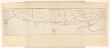 Plan map for the construction of a migration between Leiden and Haarlem, July 1640, 1640. Creator: Hendrick Symonsz. Duijndam
