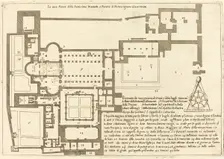 Plan of the Church of the Holy Nativity, 1619. Creator: Jacques Callot
