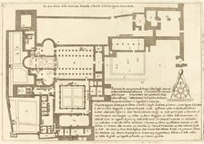 Plan of the Church of the Holy Nativity, 1619. Creator: Jacques Callot