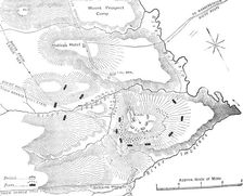 Plan of the Action on the Ingogo, (February 8, 1881) c1880s