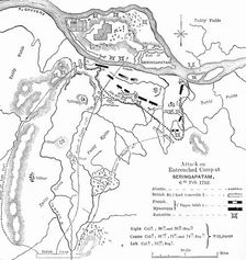 Plan of the Attack on Seringapatam c1891. Creator: James Grant