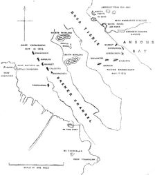 Plan of the Attack on the Forts and Batteries of Canton, Nov.12 and 13, 1856, (1857). Creator: Unknown