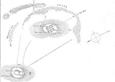 Plan of the Battle of Abu Kru, (January 19, 1885) c1885