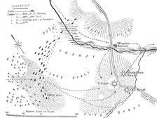 Plan of the Battle of Ghingilovo c1880
