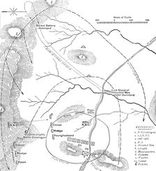Plan of the Battle of Isandhlwana, (Jan. 22, 1879) c1880