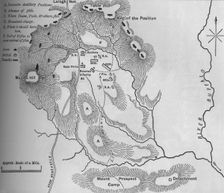 Plan of the Battle of Laing's Nek (January 28, 1881) c1880s