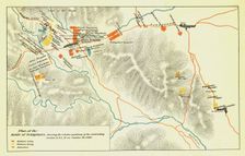 Plan of the Battle of Sekigahara, October 21st 1600 1903. Creator: Unknown