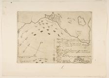 Plan of the Battle of Sinope, 1853