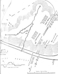 Plan of the Battle of Tel-El-Kebir, (September 13, 1882) c1882. Creator: Unknown