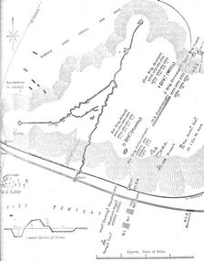 Plan of the Battle of Tel-El-Kebir, (September 13, 1882) c1882. Creator: Unknown