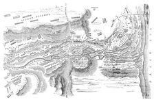 Plan of the Battle of the Alma, 1854. Creator: Unknown