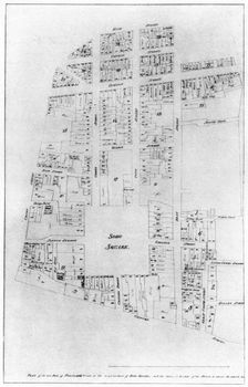Plan of the Duke of Portland's estate, Soho Square, London, 1907