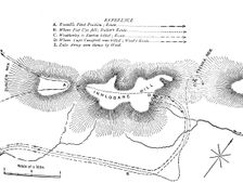 Plan of the Fight on the Inhlobane Mountain, (March 28, 1979) c1880