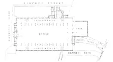 Plan of the new Agricultural Hall, Islington, 1862. Creator: Unknown