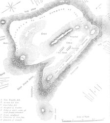 Plan of the Summit of Majuba Hill, (February 27, 1881) c1880s