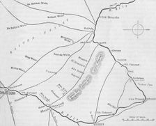 Plan of the Theatre of War in the Second Soudan Campaign c1881-85