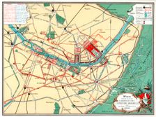 Plan of the Universal Exposition, Paris, 1889