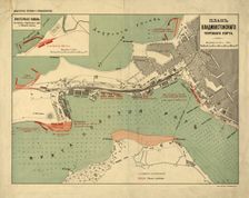 Plan of Vladivostok port, 1916. Creator: Ministerstvo torgovli i promyshlennosti