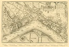 Plan of Westminster. (From Norden's Survey, taken in Queen Elizabeth's Reign, 1593) (1881). Creator: Unknown