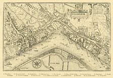 Plan of Westminster. (From Norden's Survey, taken in Queen Elizabeth's Reign, 1593) (1881). Creator: Unknown