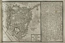 Plan of Wesel and its citadel, North Rhine-Westphalia, Germany, 1763 (1765). Creator: Jean de Beaurain