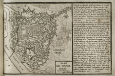 Plan of Wesel and its citadel, North Rhine-Westphalia, Germany, 1763 (1765). Creator: Jean de Beaurain